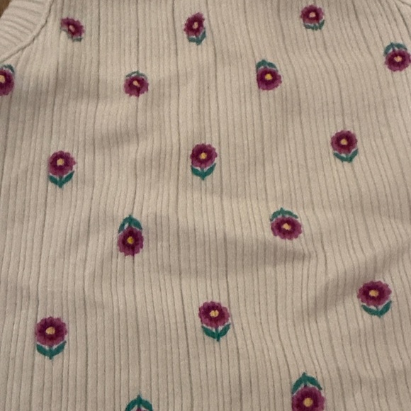 Floral Ruffle Tank and Shorts Set - Picture 2 of 4